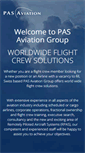 Mobile Screenshot of pas-aviation.aero